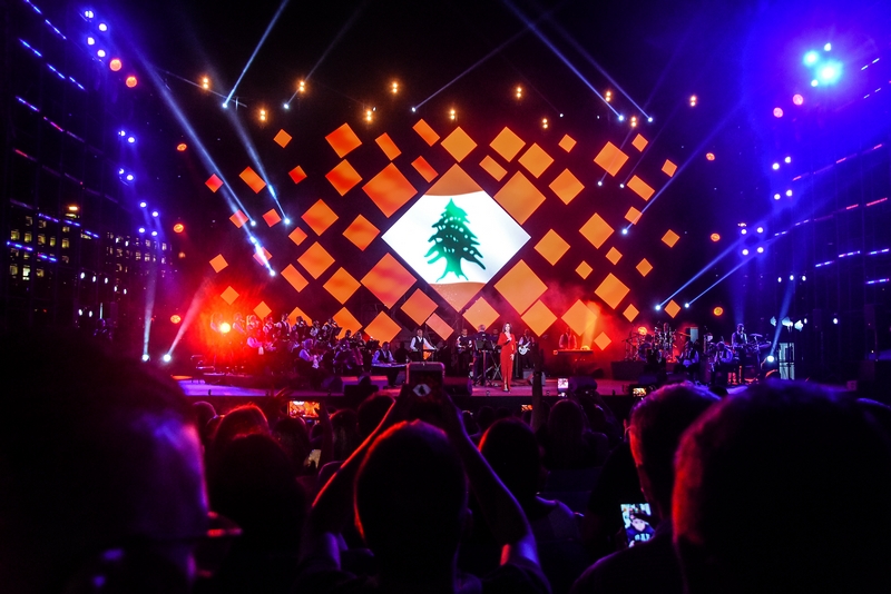 Nancy Ajram at Beirut Holidays